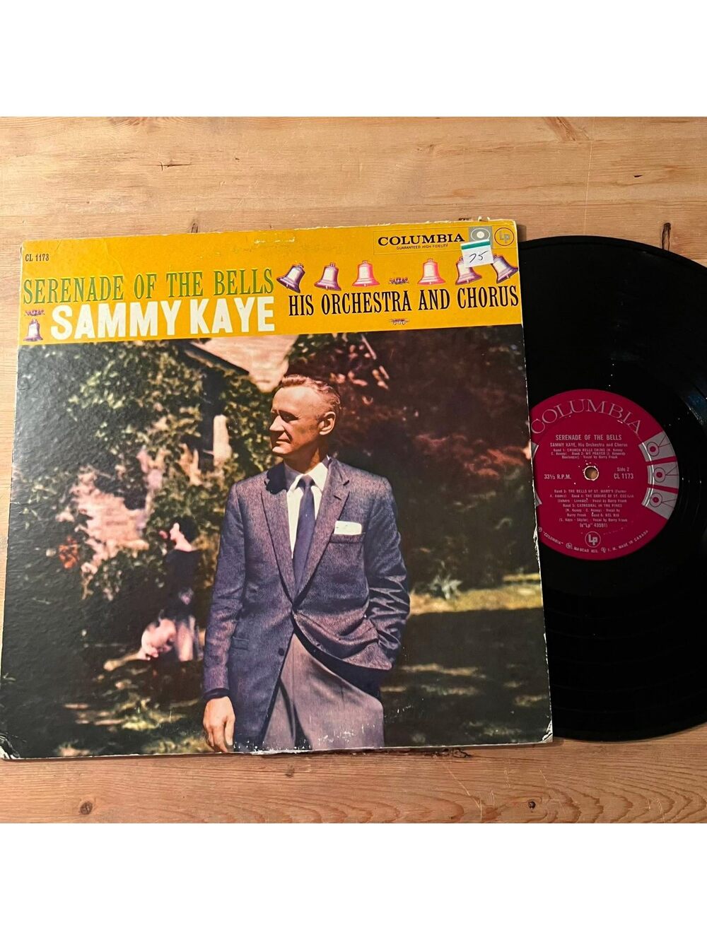 Sammy Kaye his Orchestra and Chorus - Serenade of the Bells 33rpm VG+ VR21